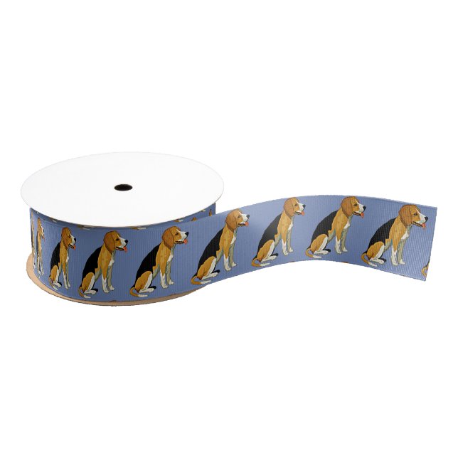 Beagles Grosgrain Ribbon (Spool)