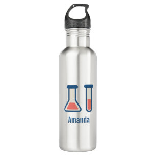 Beaker & Test Tube Science Themed 710 Ml Water Bottle