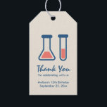Beaker & Test Tube Science Themed Gift Tags<br><div class="desc">Gift tags with a cute drawing of a test tube and beaker. Perfect for science lovers.</div>