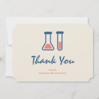 Beaker & Test Tube Science Themed Thank You
