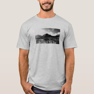 Bealach Na Ba By Loch Kishorn T-Shirt (BW)