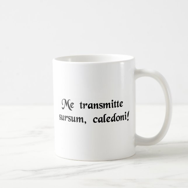 Beam me up, Scotty! Coffee Mug (Right)