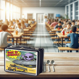 Beam Me Up...To First Period! Metal Lunch Box
