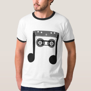 Beam Notes Beamed Eighth Music Cassette classic T-Shirt