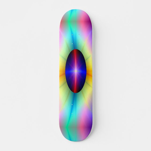 Beaming Crystal Skateboard (Front)