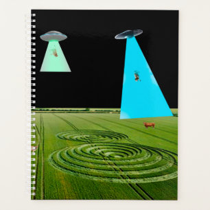 Beaming Up The Beef Spiral Notebook Planner