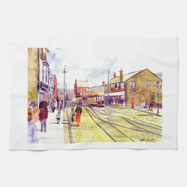 Beamish Museum Tea Towel (Horizontal)