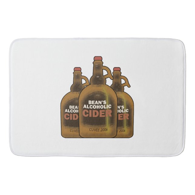 Bean Cider Bath Mat (Front)
