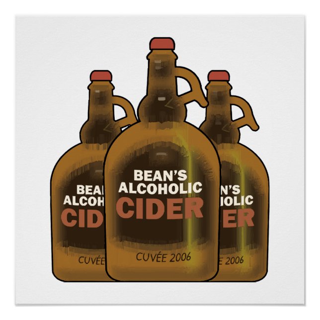 Bean Cider Poster (Front)