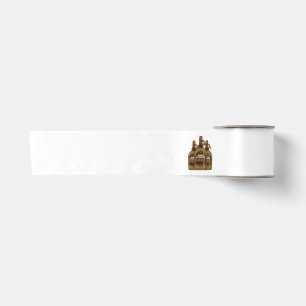 Bean Cider Satin Ribbon