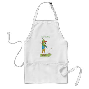 Bean Golfing Apron