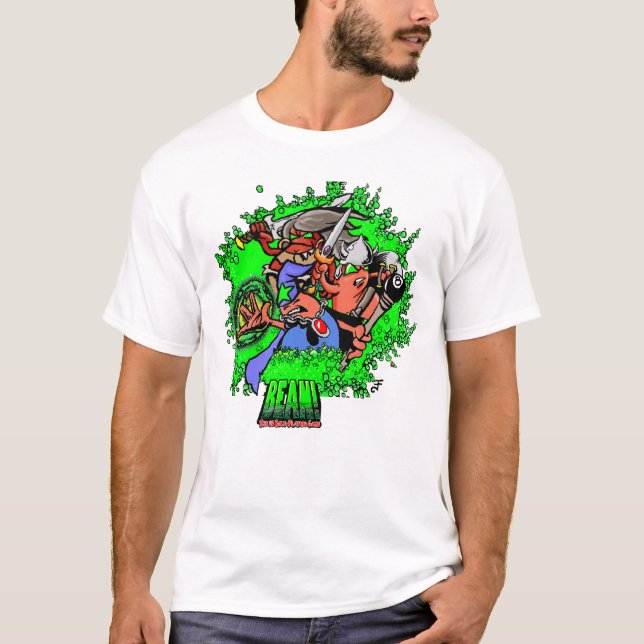 BEAN! Heroes Men's    T-Shirt (Front)