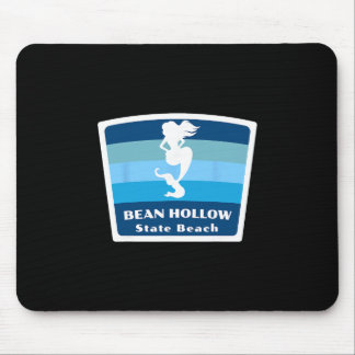 Bean Hollow State Beach California Mermaid Vacatio Mouse Pad