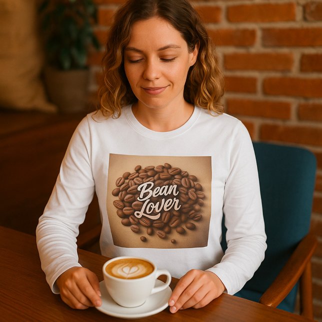 Bean Lover Coffee Beans Aesthetic T-Shirt (Creator Uploaded)