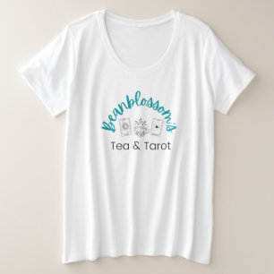 Beanblossom's Tea and Tarot women's t-shirt Plus Size T-Shirt