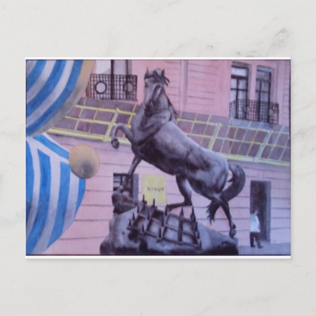 Beanie at the Musee d'Orsay Postcard (Front)