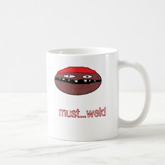 beanie, must...weld coffee mug