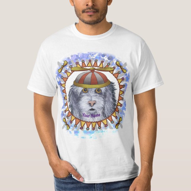 Beanie SheepDog T-Shirt (Front)