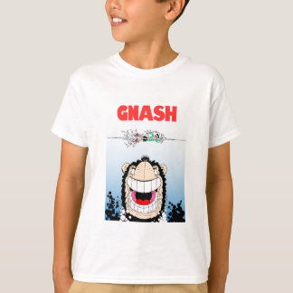 Beano Gnasher “Jaws” parody kids’ T-shirt