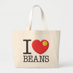 Beans, Eat Large Tote Bag