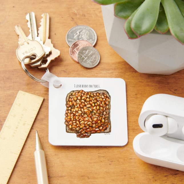 Beans on Toast Key Ring (Desk)