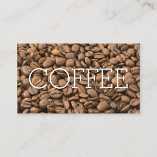 Beans Simple Big Word Coffee Loyalty