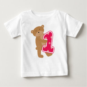 Bear 1st Birthday T-shirts and Gifts