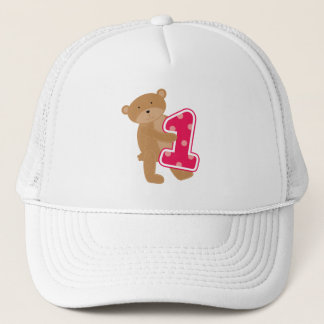 Bear 1st Birthday T-shirts and Gifts Trucker Hat