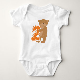 Bear 2nd Birthday T shirts and Gifts