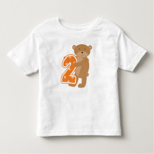 Bear 2nd Birthday T shirts and Gifts