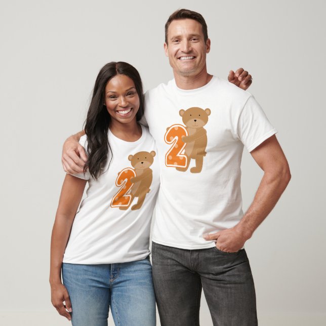 Bear 2nd Birthday T shirts and Gifts (Unisex)