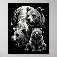 Bear 90s style vintage aesthetic y2k wildlife bear