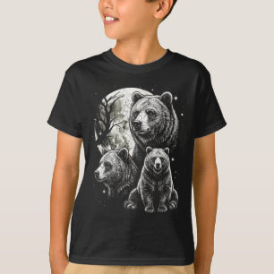 Bear 90s style vintage aesthetic y2k wildlife bear T-Shirt