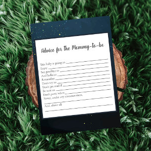 Bear Advice For Mummy-To-Be Baby Shower Game Invitation