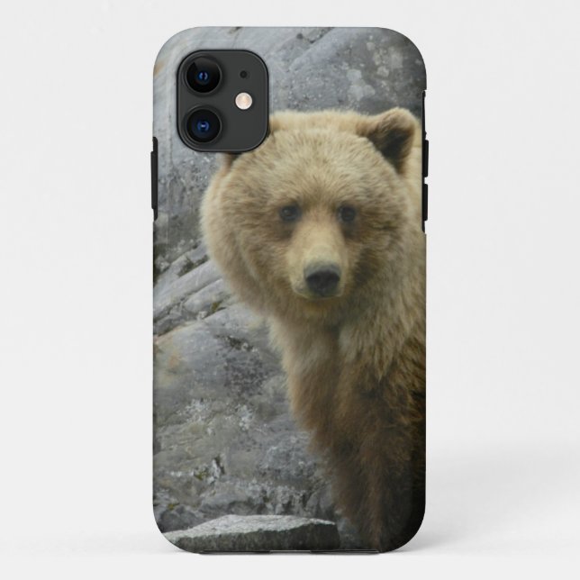 Bear Alaska Animals Destiny Nature Case-Mate iPhone Case (Back)