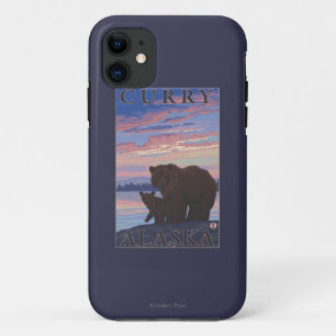 Bear and Cub - Curry, Alaska Case-Mate iPhone Case