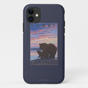 Bear and Cub - Curry, Alaska iPhone 11 Case