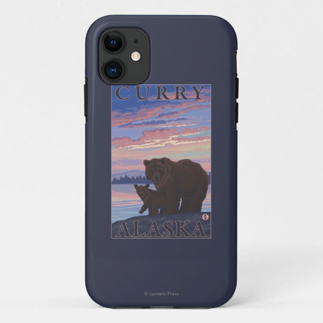 Bear and Cub - Curry, Alaska Case-Mate iPhone Case (Back)