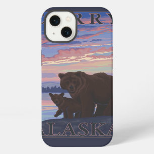 Bear and Cub - Curry, Alaska iPhone 13 Case
