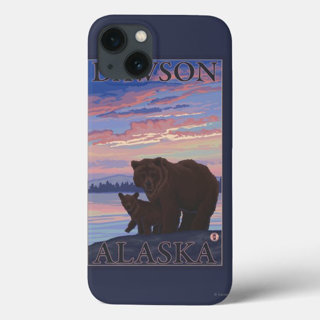 Bear and Cub - Dawson, Alaska Case-Mate iPhone Case (Back)