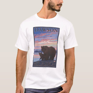 Bear and Cub - Dawson, Alaska T-Shirt