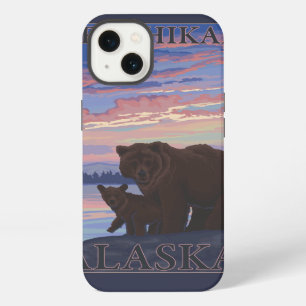 Bear and Cub - Ketchikan, Alaska iPhone 13 Case