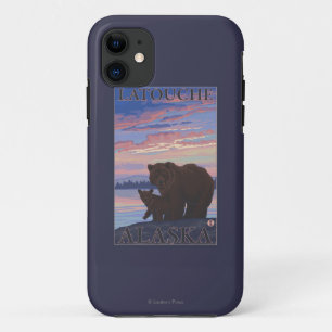 Bear and Cub - Latouche, Alaska Case-Mate iPhone Case