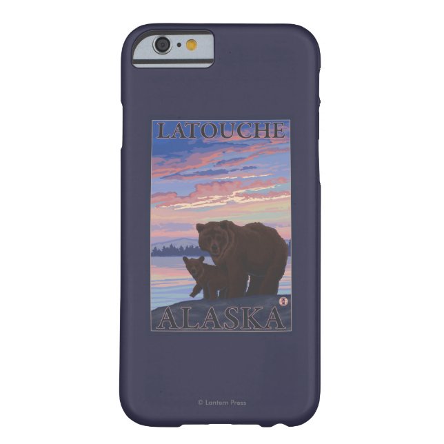 Bear and Cub - Latouche, Alaska Case-Mate iPhone Case (Back)