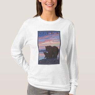 Bear and Cub - Sitka, Alaska T-Shirt