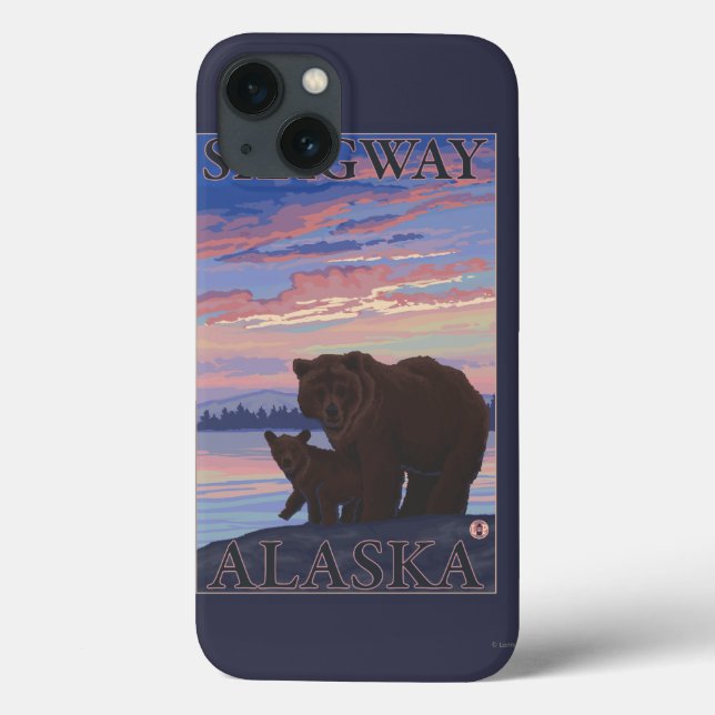 Bear and Cub - Skagway, Alaska Case-Mate iPhone Case (Back)