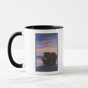 Bear and Cub - Wrangell, Alaska Mug