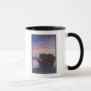 Bear and Cub - Yukon, Alaska Mug