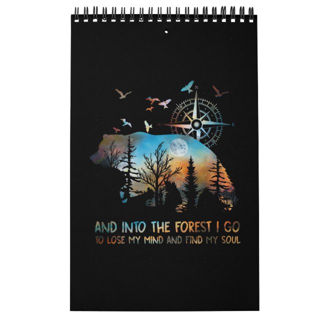 Bear And Into The Forest I Go To Lose My Mind And Calendar (Cover)
