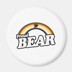 Bear and Proud Magnet